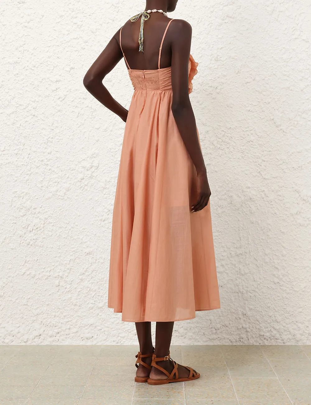 Acacia Ruffle Maxi Dress