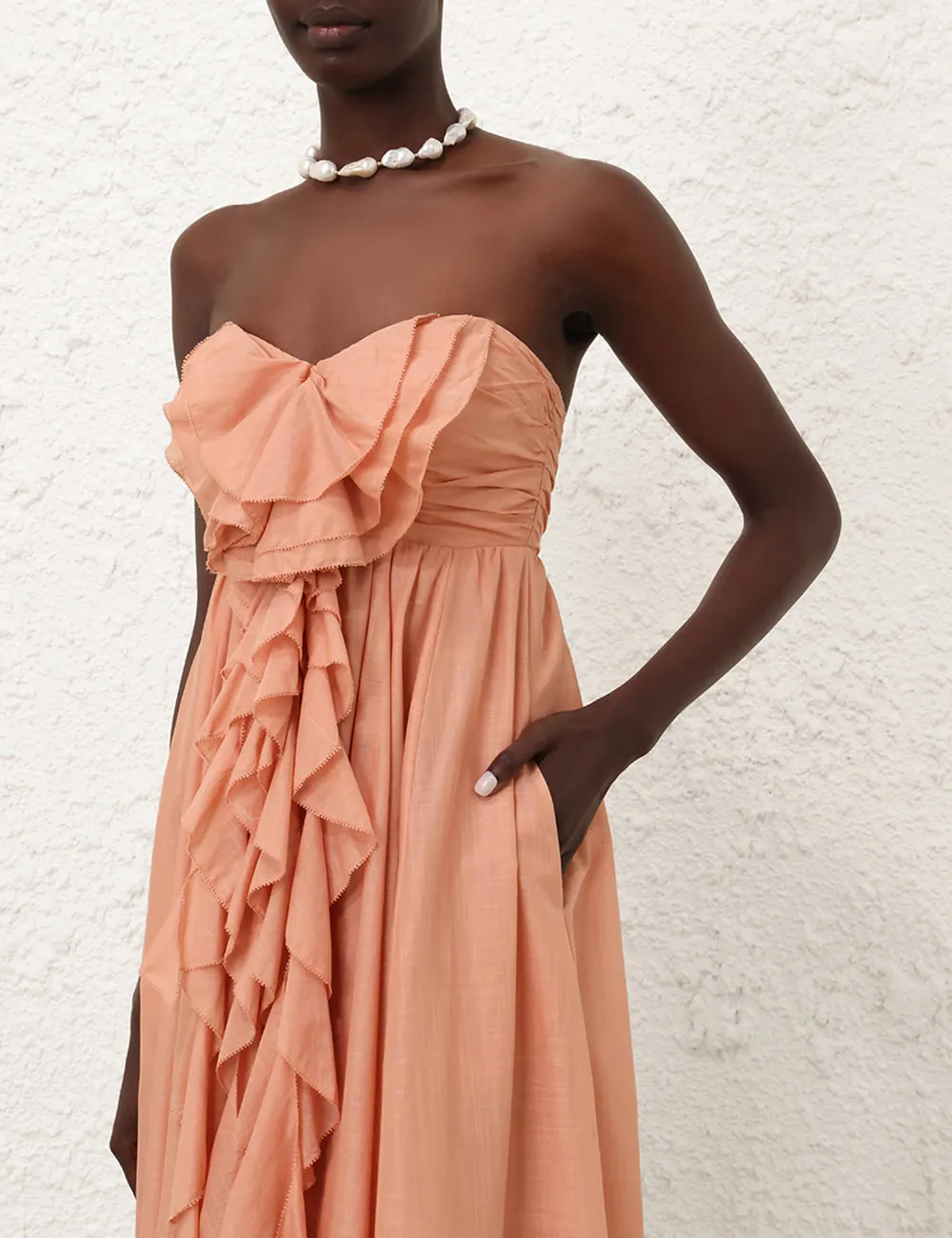 Acacia Ruffle Maxi Dress