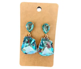 Aqua Earrings