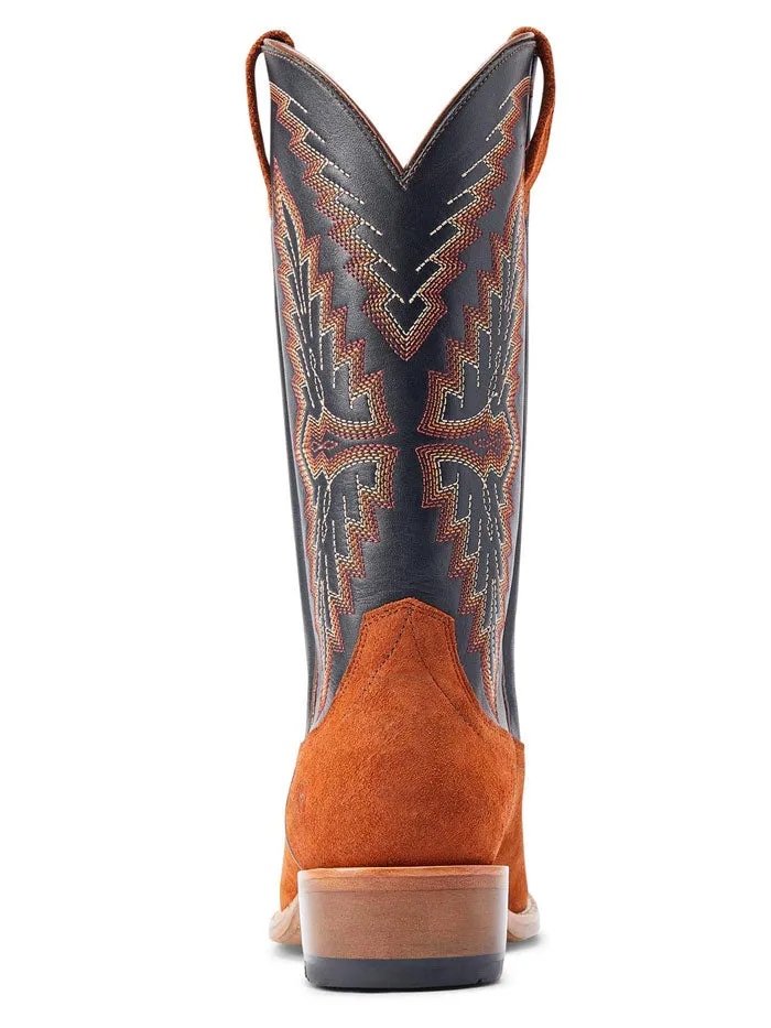 Ariat 10044524 Mens Futurity Showman Western Boot Dark Copper Roughout