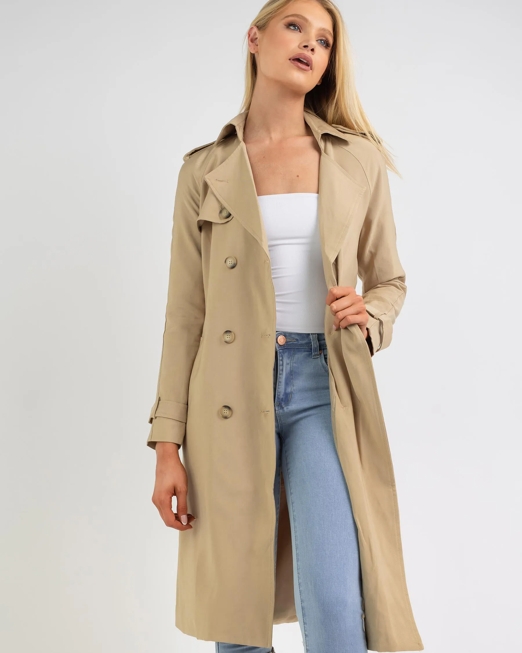 Ava And Ever Archibald Trench Coat