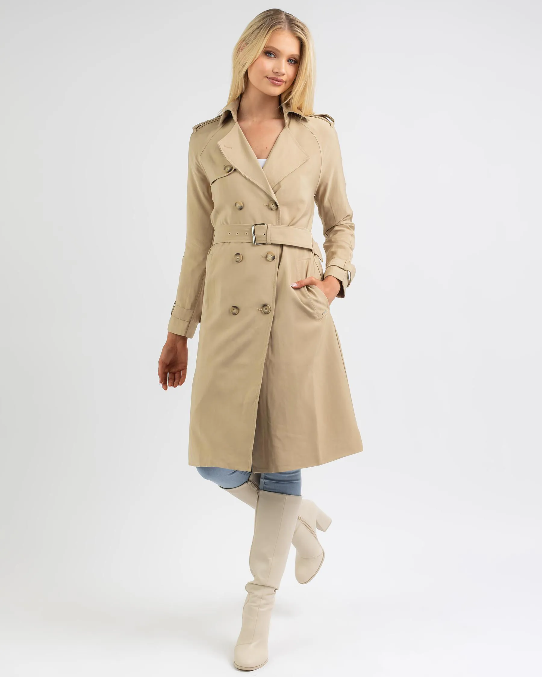 Ava And Ever Archibald Trench Coat