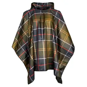 Barbour Hooded Tartan / Multicolored Poncho Coat