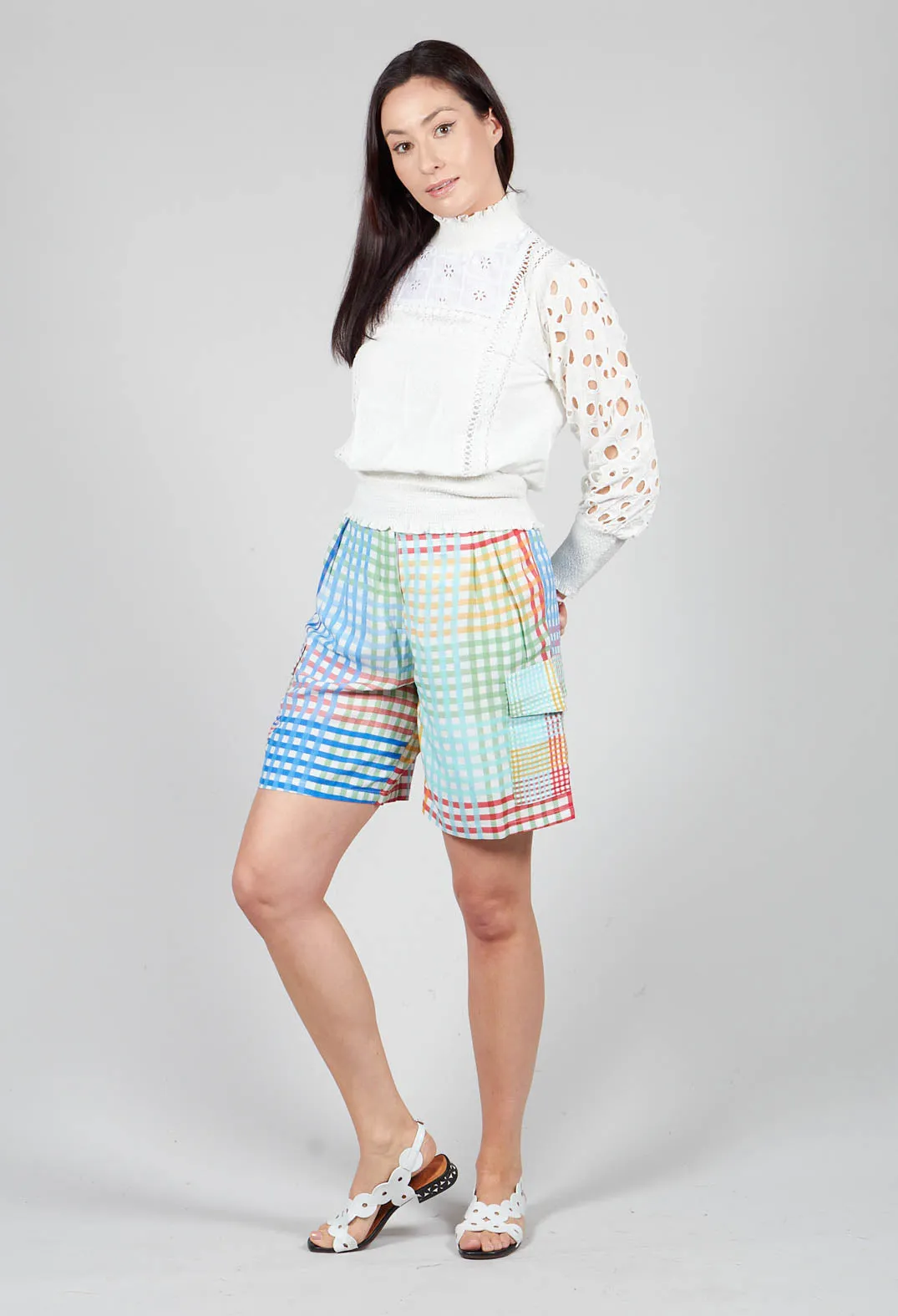 Bermuda Shorts in Multi Colour