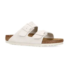 BIRKENSTOCK Arizona Suede Sandals - White