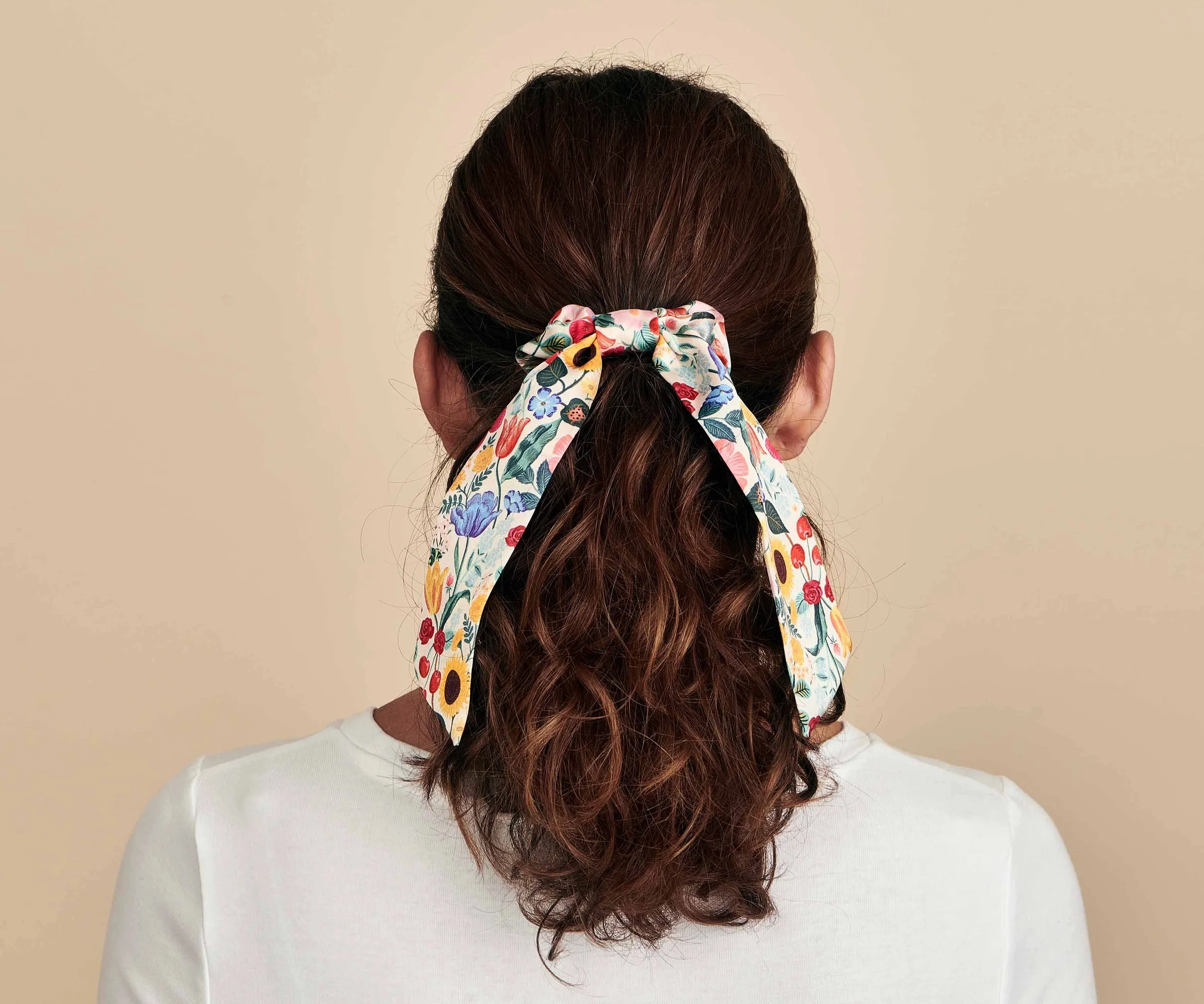 Blossom Silky Scrunchie