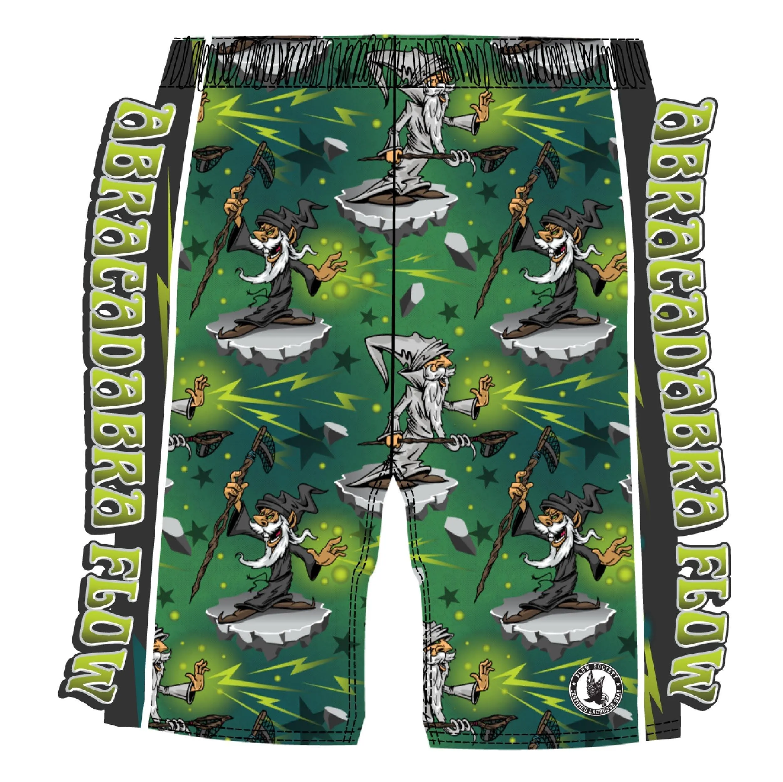 Boys Wizard (Abracadabra) Flow Attack Short