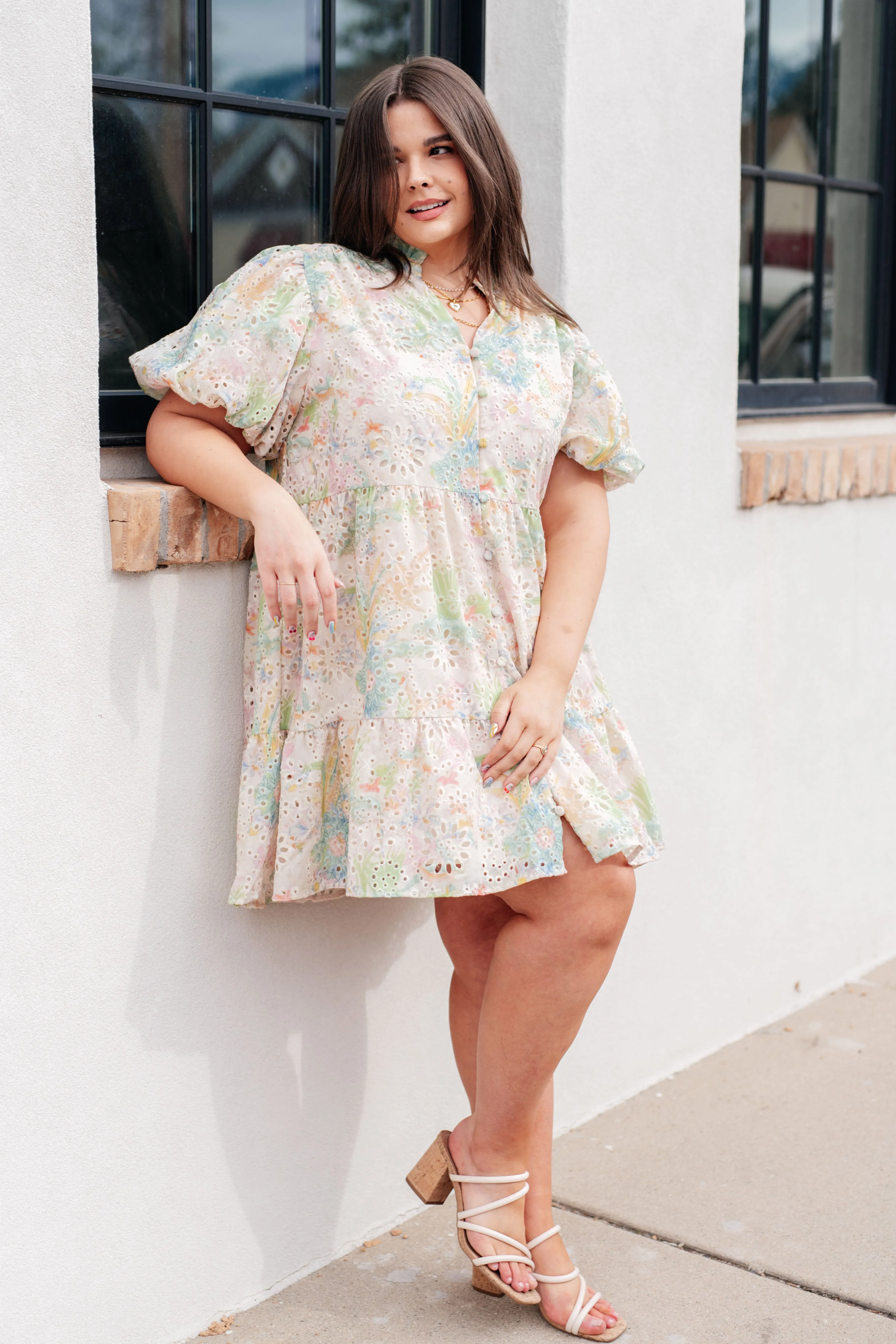 Bridget Eyelet Dress