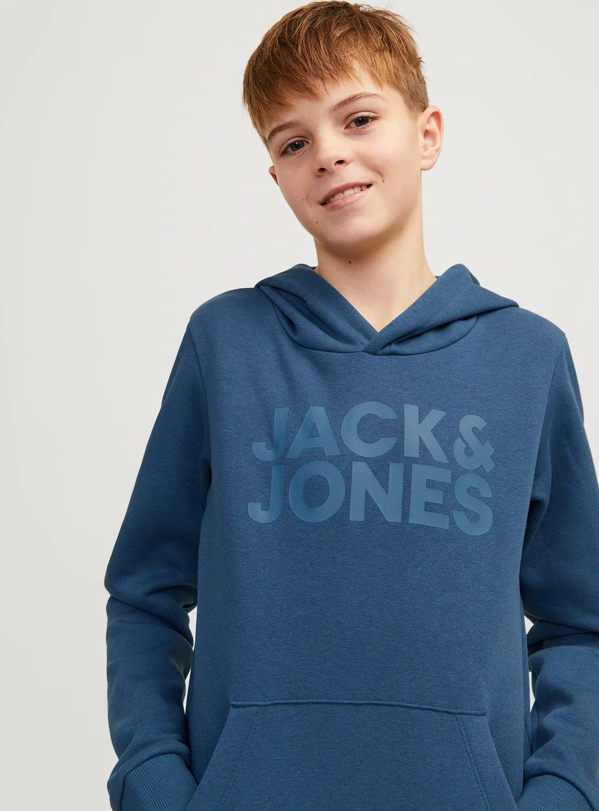 Buy JACK & JONES JUNIOR Logo Hooded Sweatshirt 10 years | Jumpers and hoodies | Tu