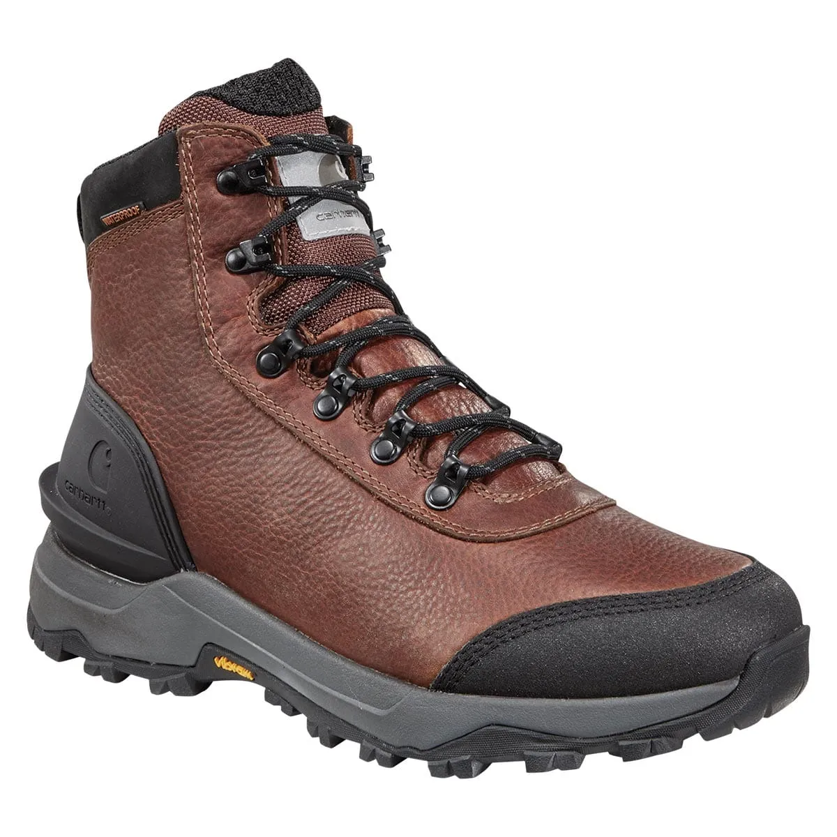 Carhartt Men's Waterproof Insulated 6 Hiker Boots - Red Brown