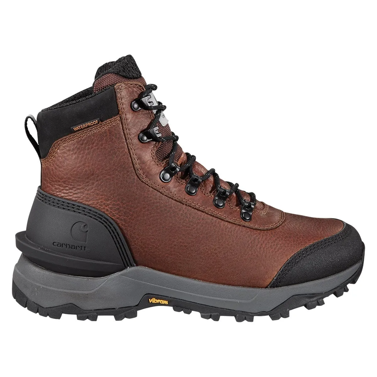 Carhartt Men's Waterproof Insulated 6 Hiker Boots - Red Brown