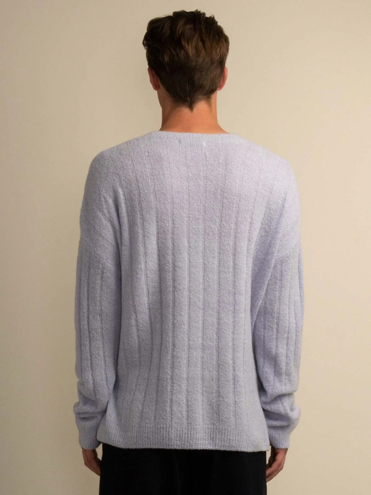 Cashmere Boucle Sweater - Iceberg