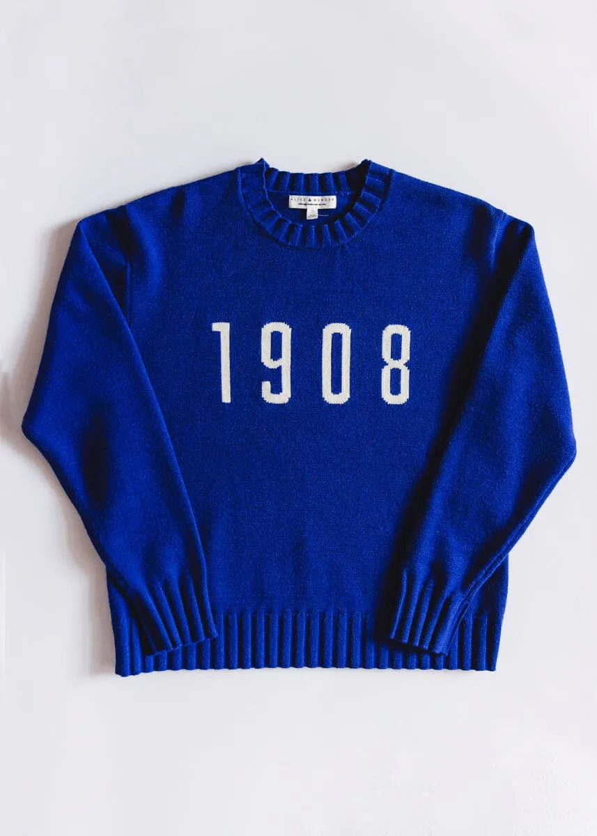 Chicago 1908 Sweater - Royal