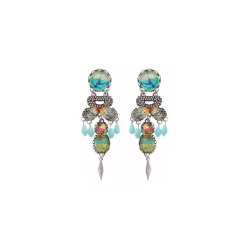 Clover Blooms Radiance Collection Alsobia Earrings by Ayala Bar