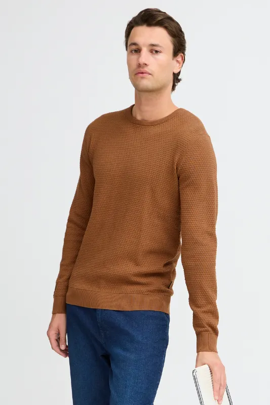 Crawford Crewneck Sweater - Ginger