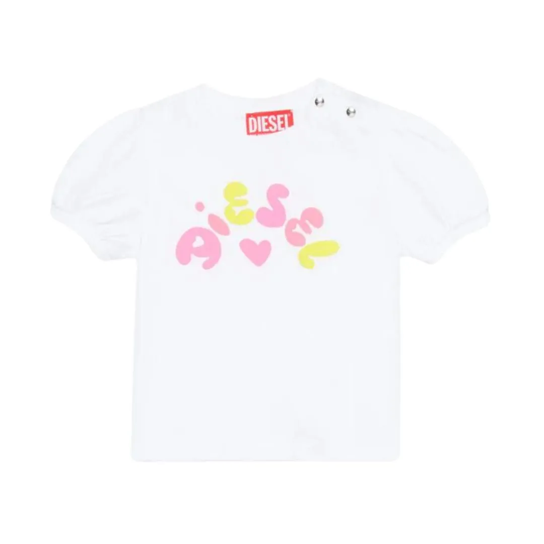 Diesel T-Shirt Logo White