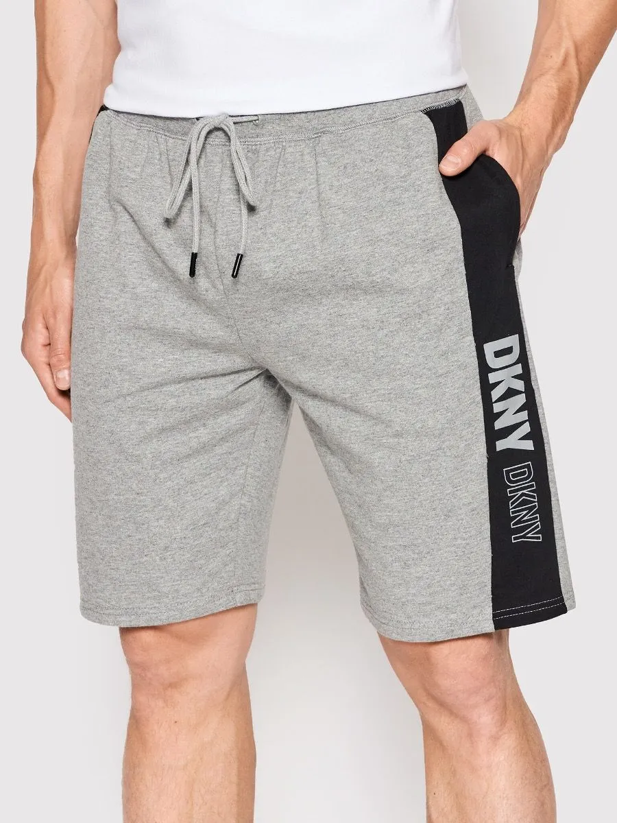 DKNY River Ban Lounge Shorts Grey Marl