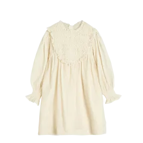 Dolores Dress-Cream