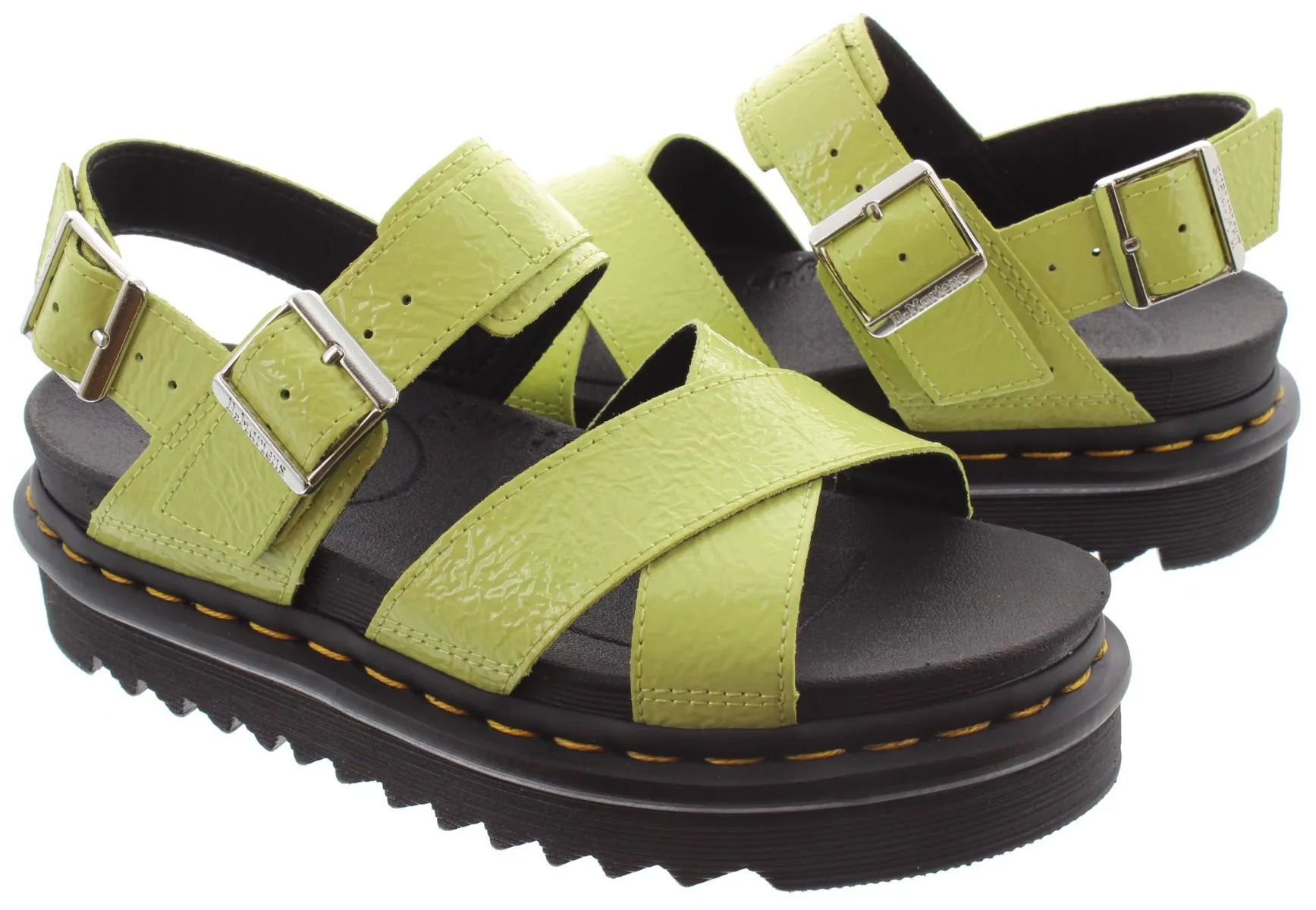 DR MARTENS Ladies Voss 2 Sandals In Lime