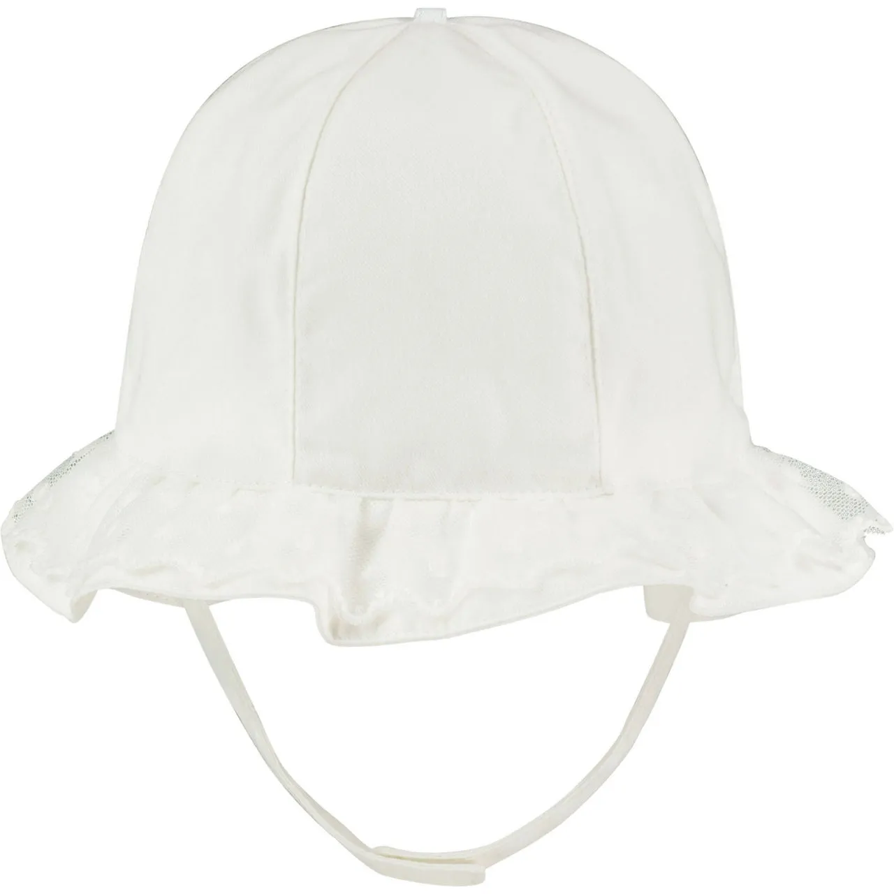 EMILE ET ROSE Florrie Woven Sun Hat - WHITE