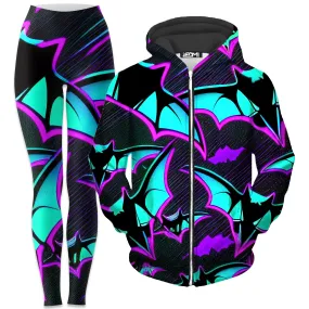 From Above Zip-Up Hoodie and Leggings Combo