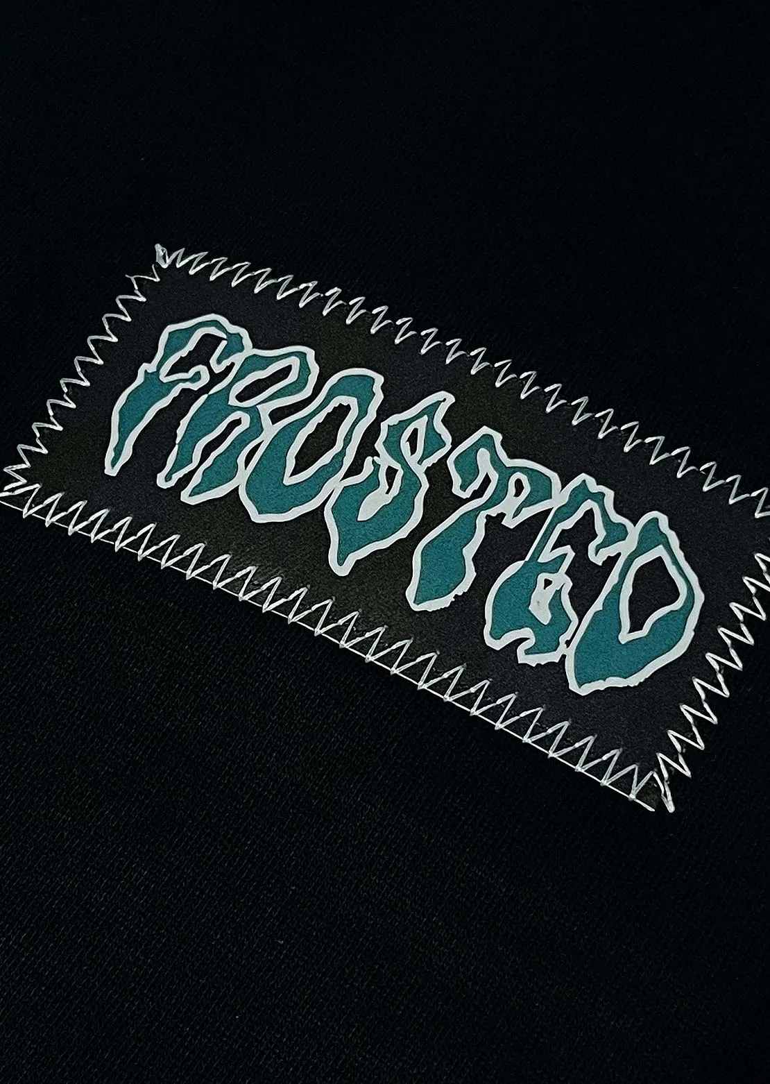 Frosted Patch Logo Hood