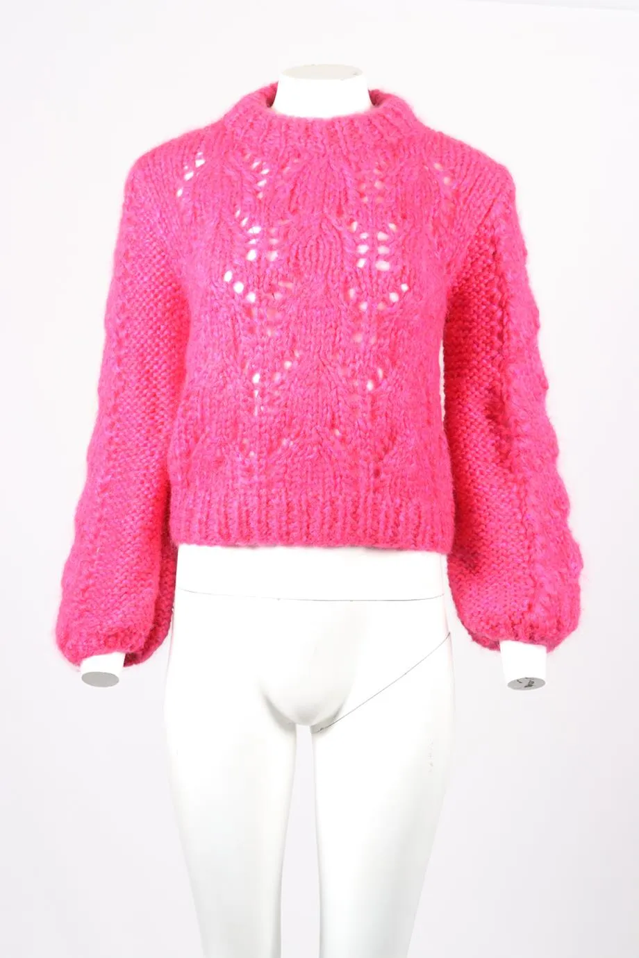 GANNI MOHAIR SWEATER XSMALL