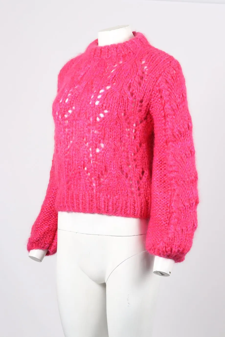 GANNI MOHAIR SWEATER XSMALL