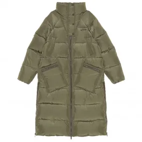 GANNI Tech Puffer Oversized Coat (Kalamata)