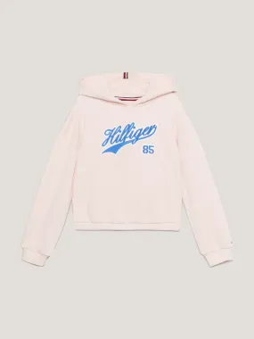 Girls 8-16 Varsity Script Logo Relaxed Fit Hoodie | Sweatshirts & Hoodies | Tommy Kids