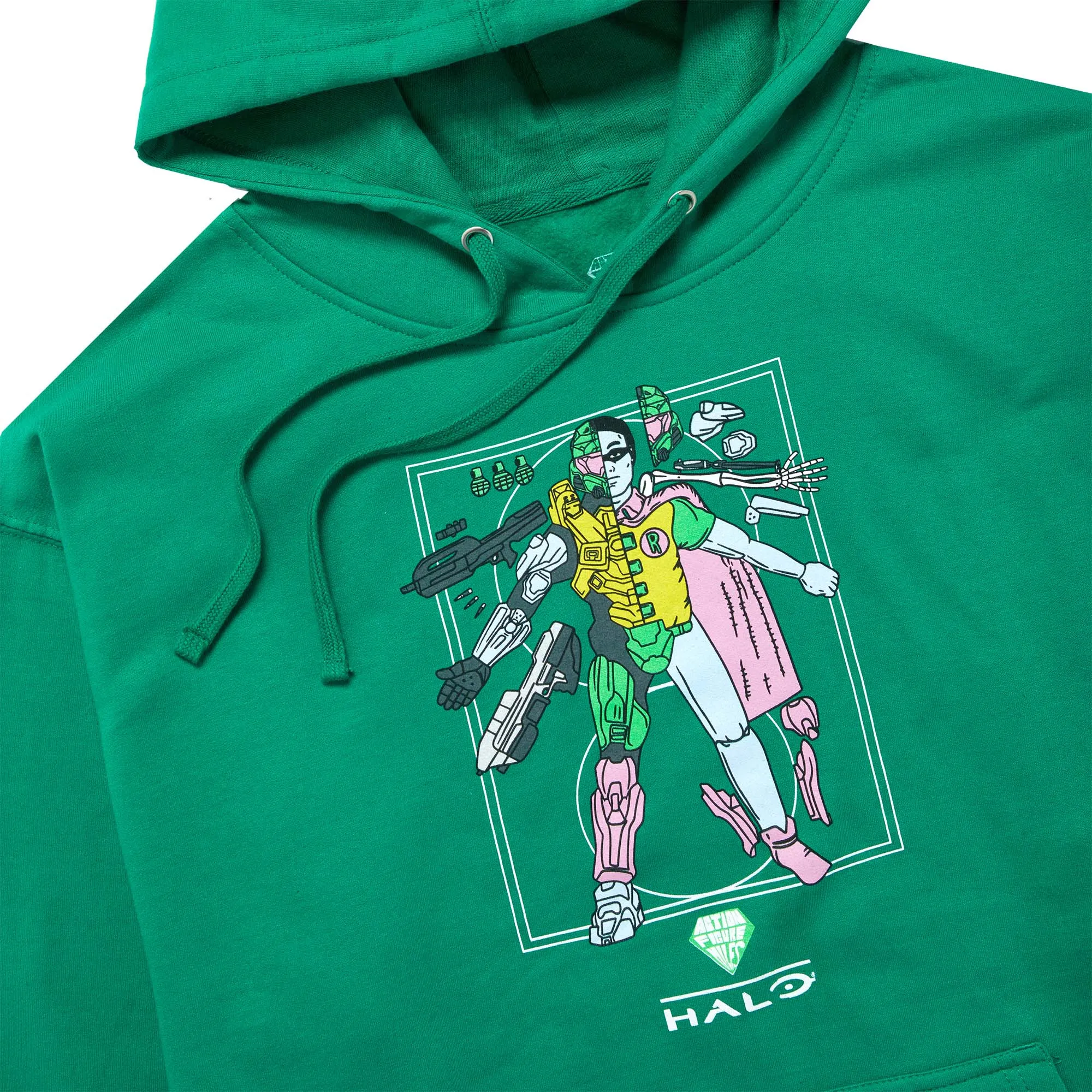 Halo Action Figure Miles Evolution Hoodie