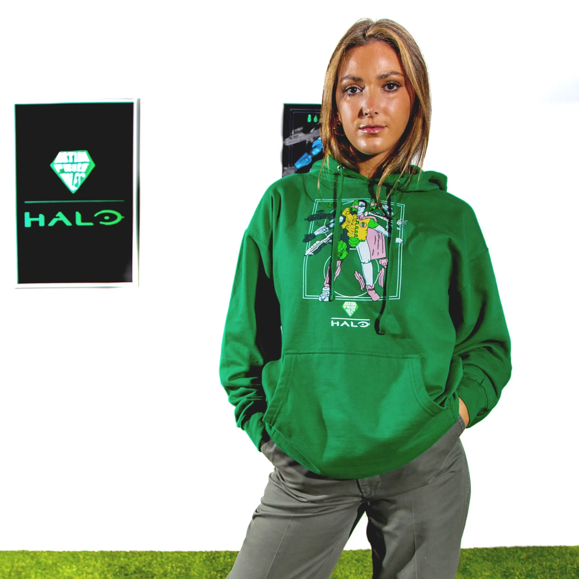 Halo Action Figure Miles Evolution Hoodie