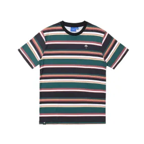 Helas Rayures Striped T-Shirt Green/Black