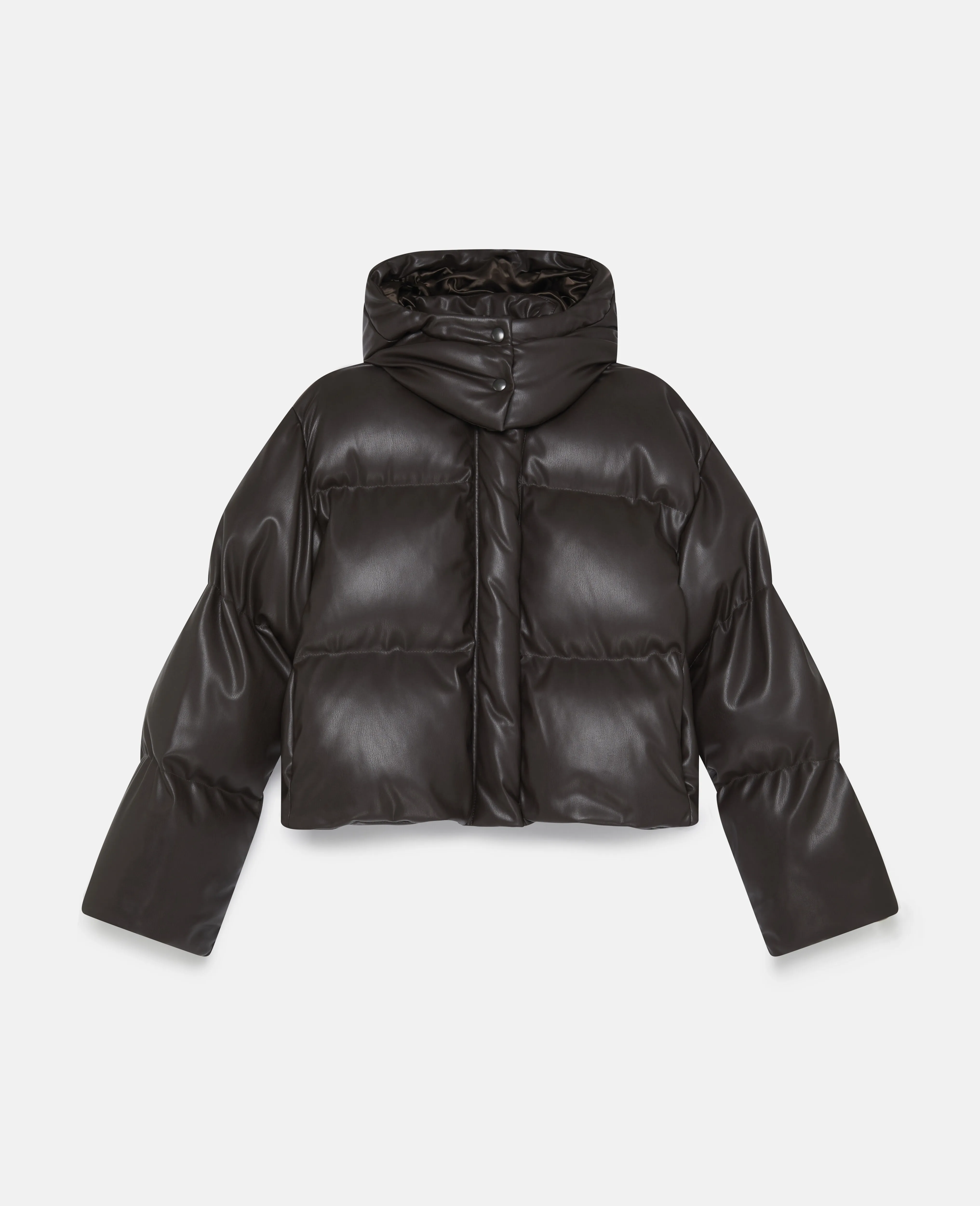 Hooded Alter Mat Puffer Jacket