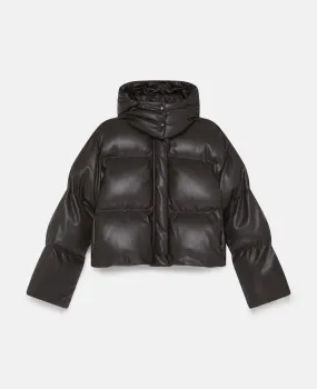 Hooded Alter Mat Puffer Jacket