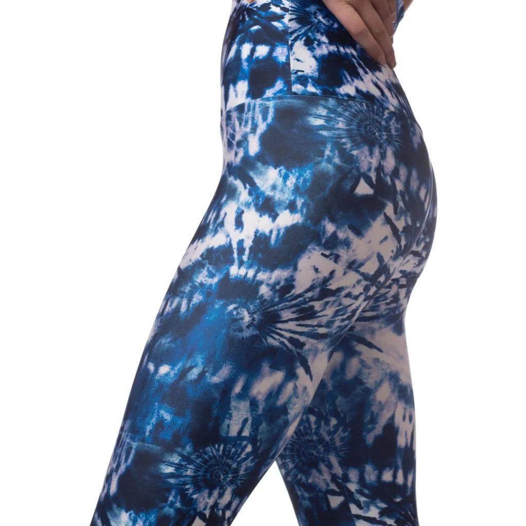 Indigo Tie Dye Sneaker Legging