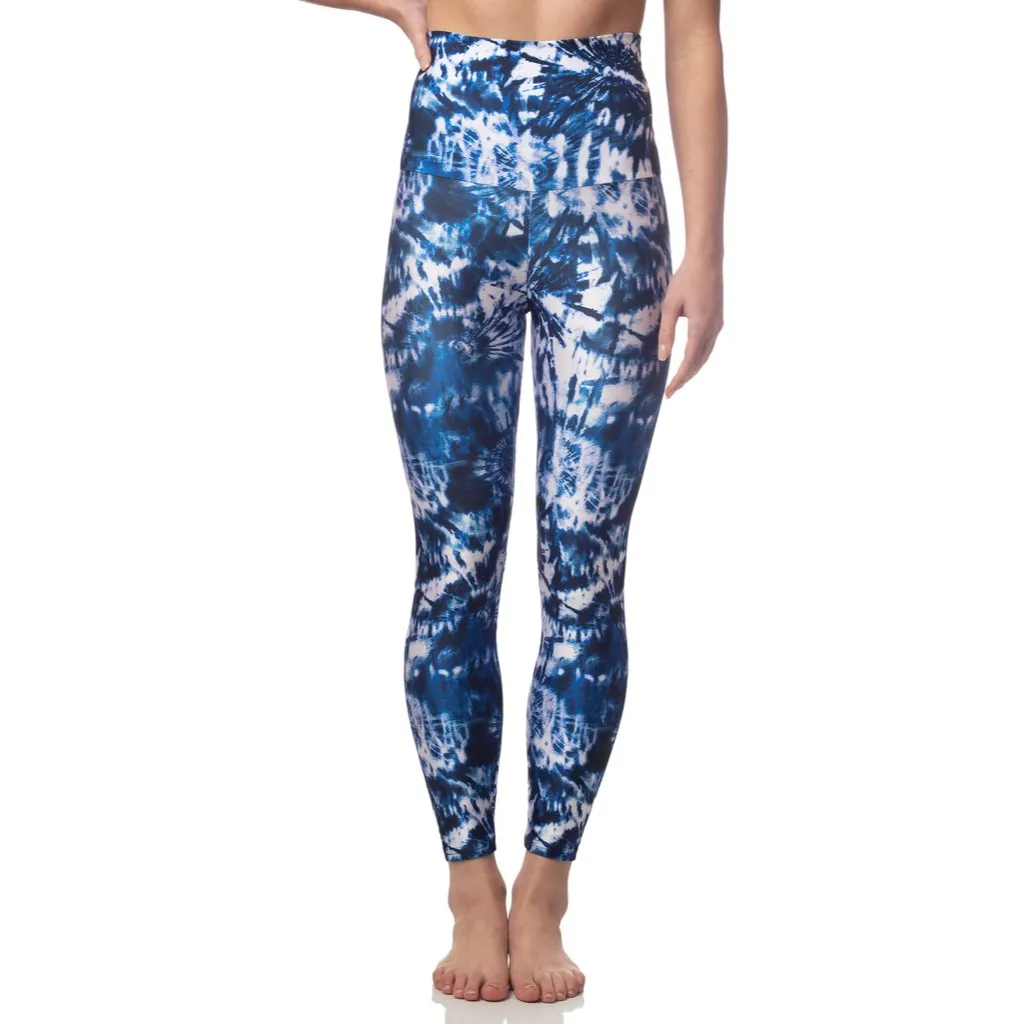 Indigo Tie Dye Sneaker Legging