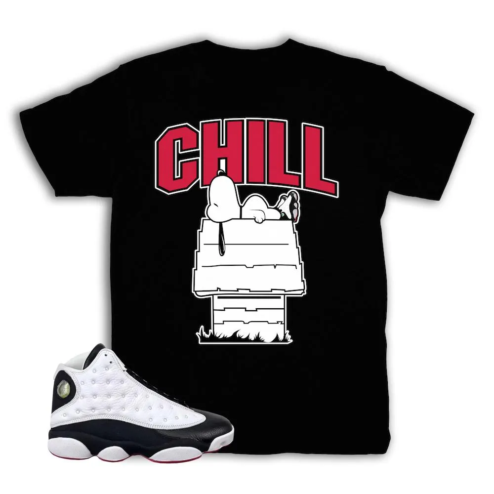 Jordan 13 He Got Game Chill Snoopy Shirt