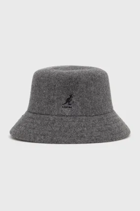 Kangol wool hat gray color