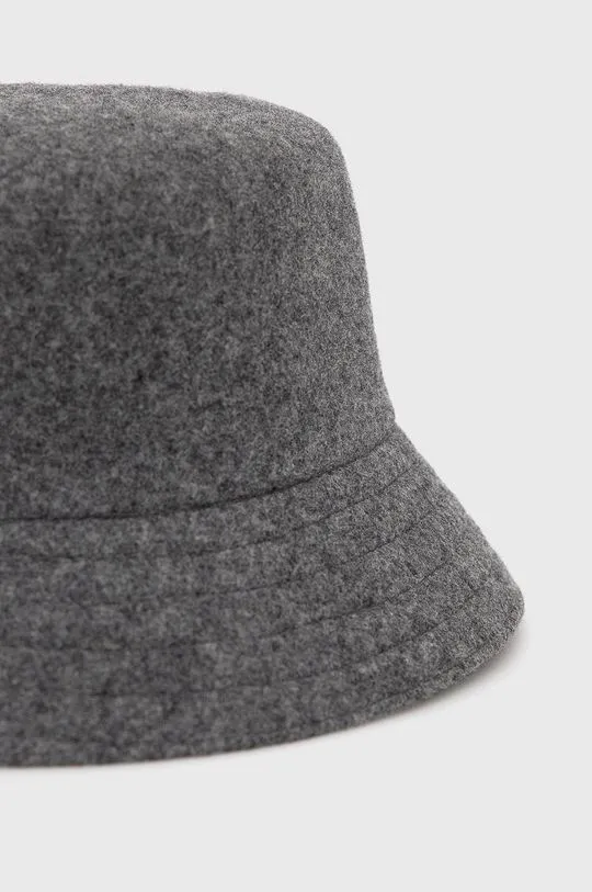 Kangol wool hat gray color