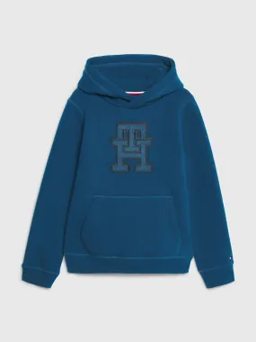 Kids Unisex 8-16 TH Monogram Dual Gender Flex Fleece Hoodie | Sweatshirts & Hoodies | Tommy Kids