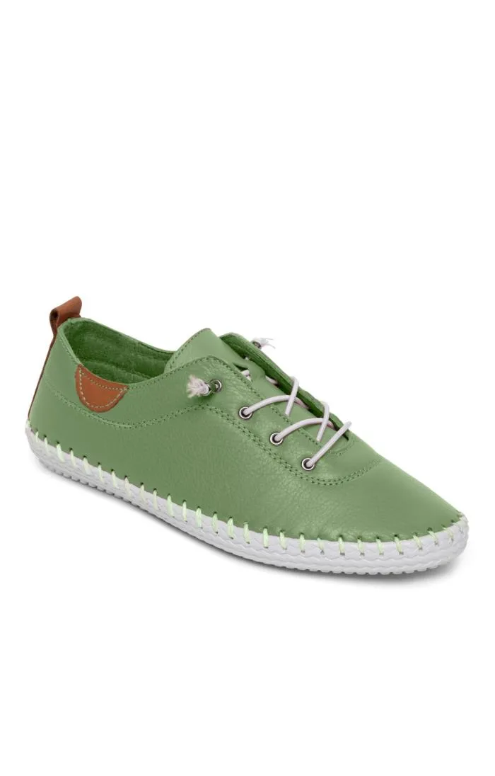 Ladies St Ives Leather Sneaker