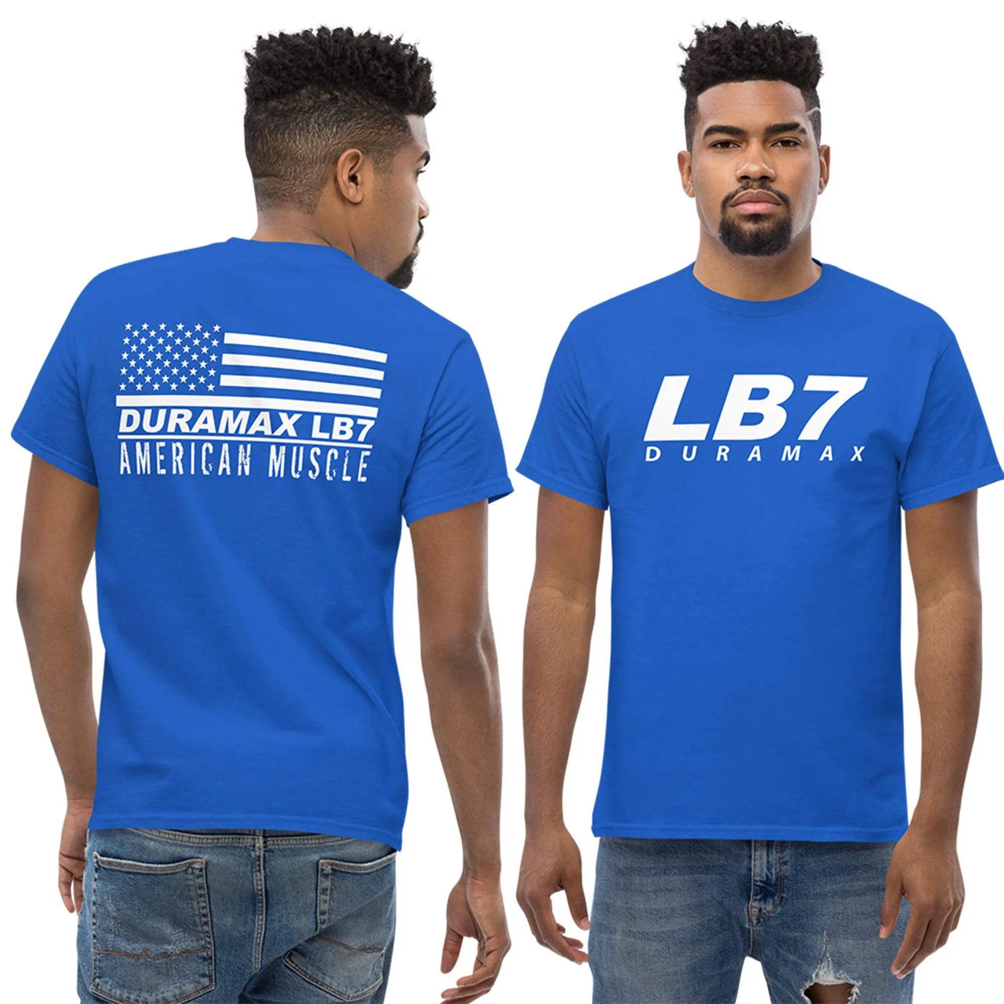 LB7 Duramax T-Shirt - American Muscle Flag