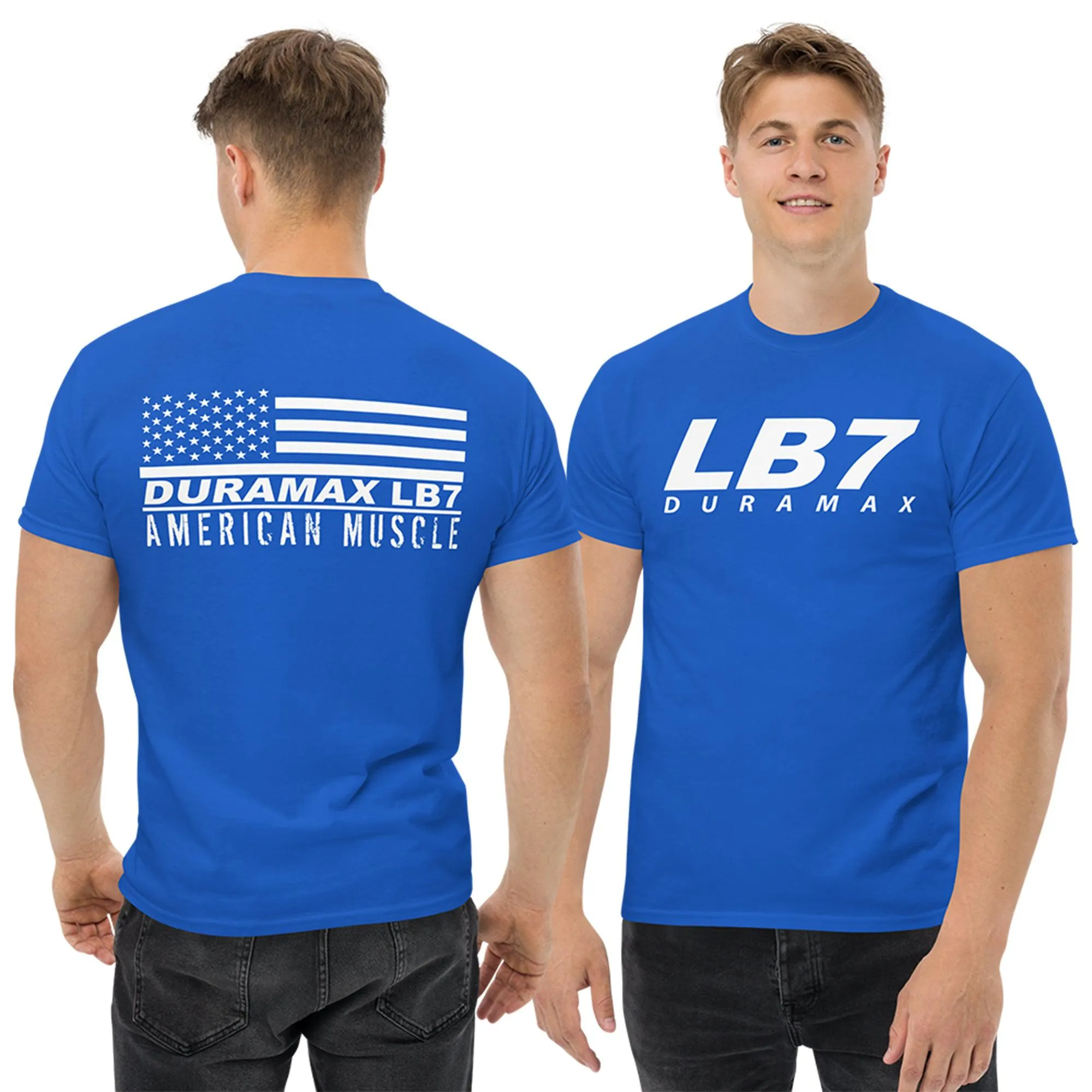 LB7 Duramax T-Shirt - American Muscle Flag