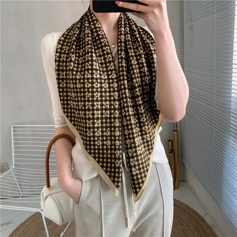 Leopard Twill Scarf