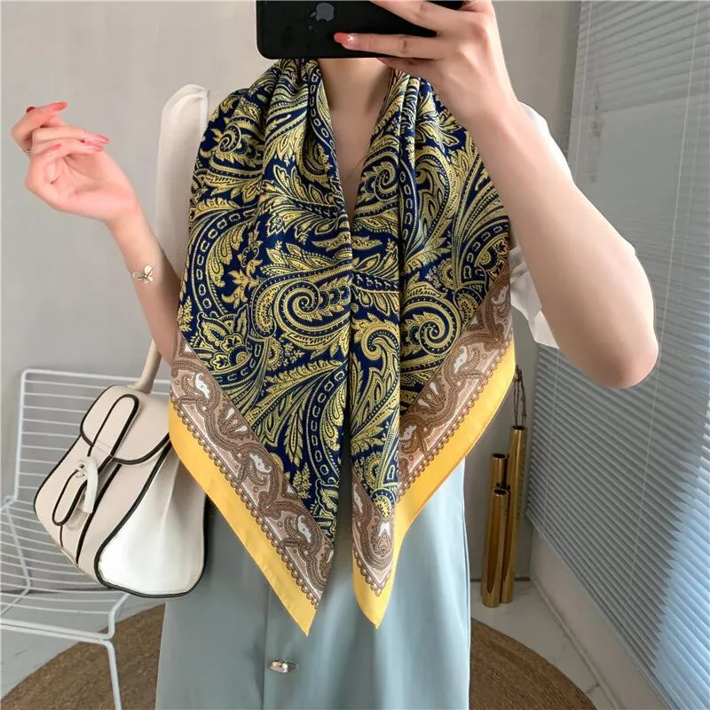 Leopard Twill Scarf