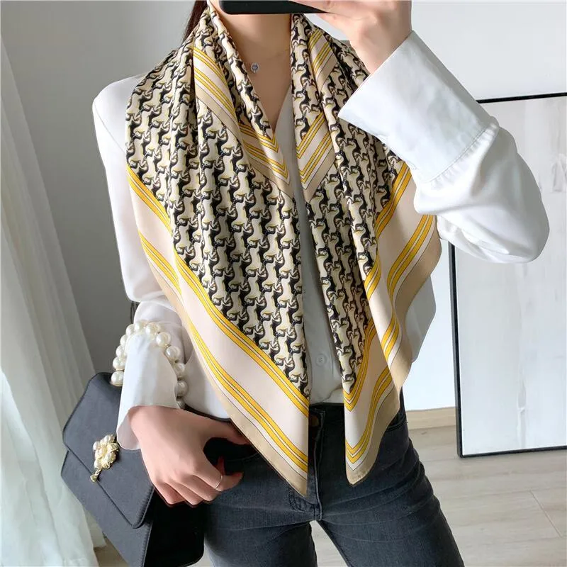 Leopard Twill Scarf