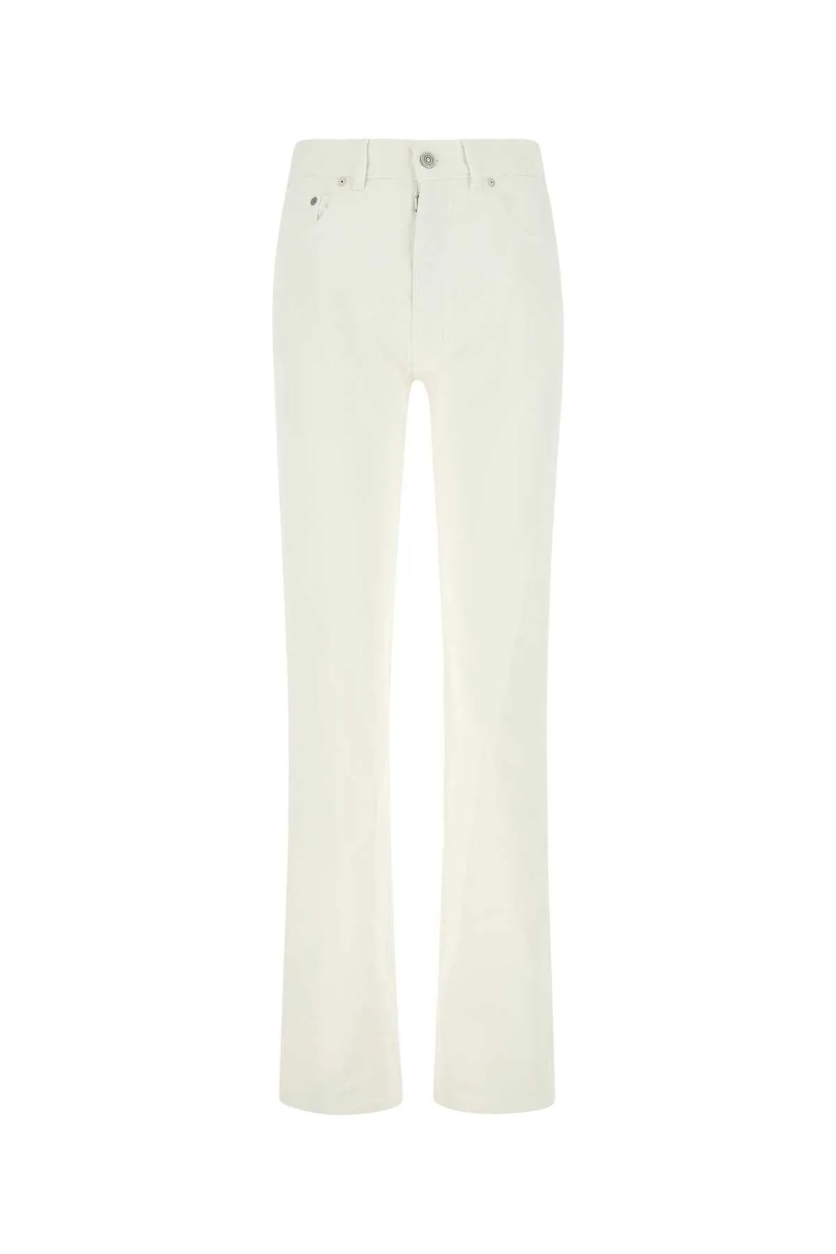 Maison Margiela Button Detailed Straight Leg Jeans