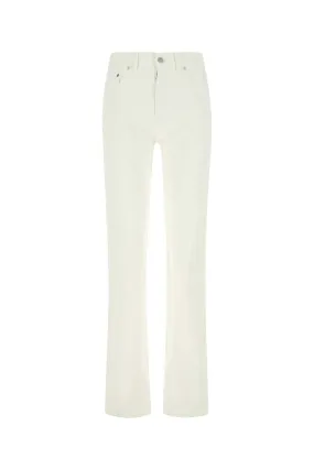 Maison Margiela Button Detailed Straight Leg Jeans