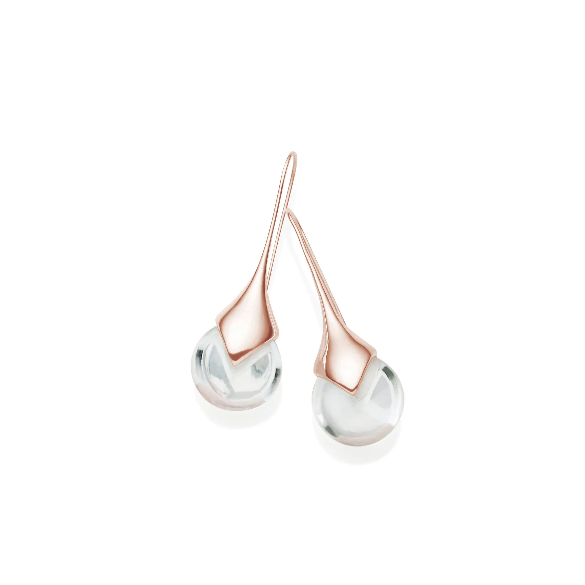 Masai Earrings | Rose Gold Plate | select stones